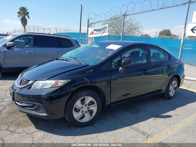 Honda Civic Lx 2015 19XFB2F50FE200962 Image 2