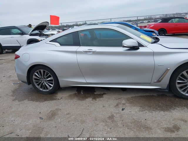 38989167 :رقم المزاد ، JN1CV7EK4HM111143 vin ، 2017 Infiniti Q60 2.0t مزاد بيع
