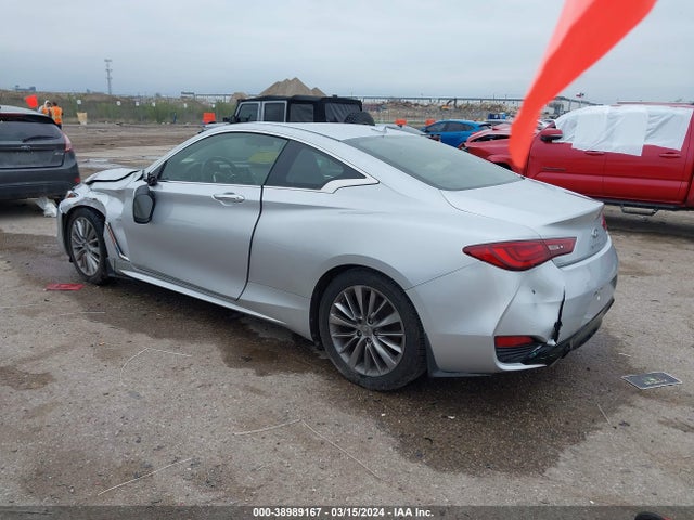 38989167 :رقم المزاد ، JN1CV7EK4HM111143 vin ، 2017 Infiniti Q60 2.0t مزاد بيع