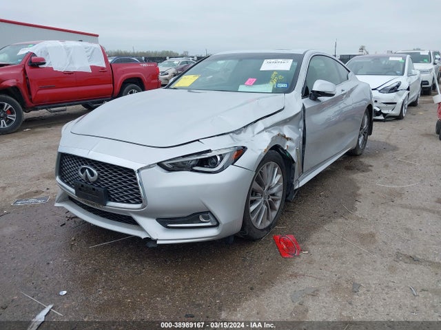 38989167 :رقم المزاد ، JN1CV7EK4HM111143 vin ، 2017 Infiniti Q60 2.0t مزاد بيع