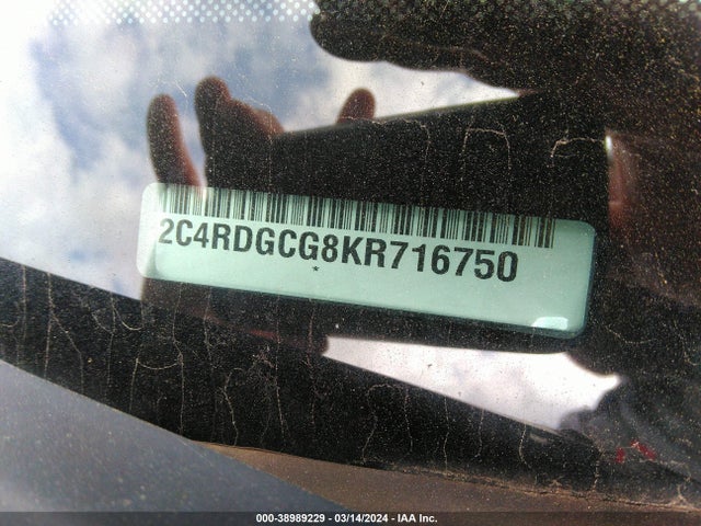 Dodge Grand Caravan Sxt 2019 2C4RDGCG8KR716750 Image 9