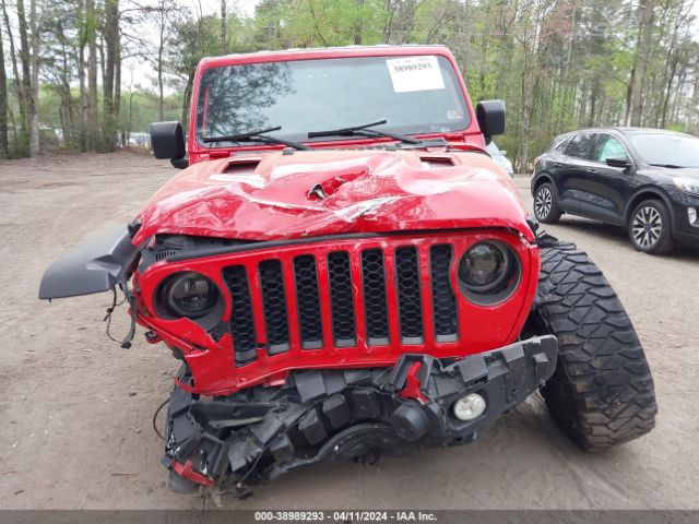 1C6JJTBG0ML569293 Jeep Gladiator Rubicon 4x4
