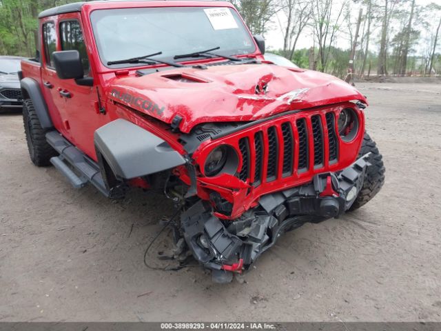1C6JJTBG0ML569293 Jeep Gladiator Rubicon 4x4