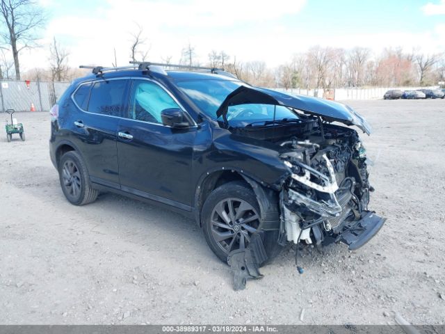 2016 Nissan Rogue Sl მანქანა იყიდება აუქციონზე, vin: 5N1AT2MV2GC872715, აუქციონის ნომერი: 38989317