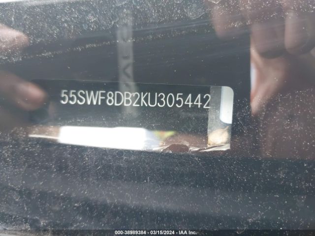 55SWF8DB2KU305442 Mercedes-Benz C 300