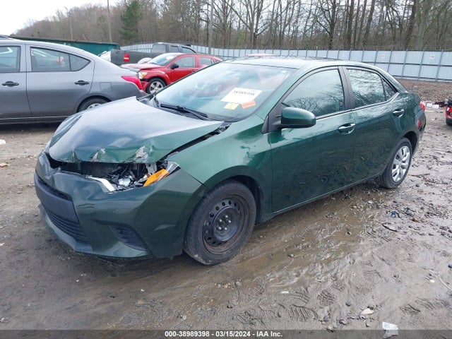 Toyota COROLLA LE 2014 2T1BURHE3EC188141 Image 2