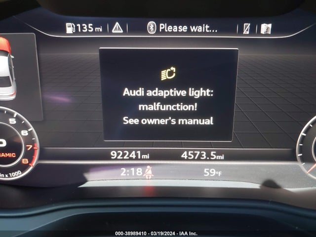 WAUENAF4XJA187960 Audi A4 2.0t Tech Premium
