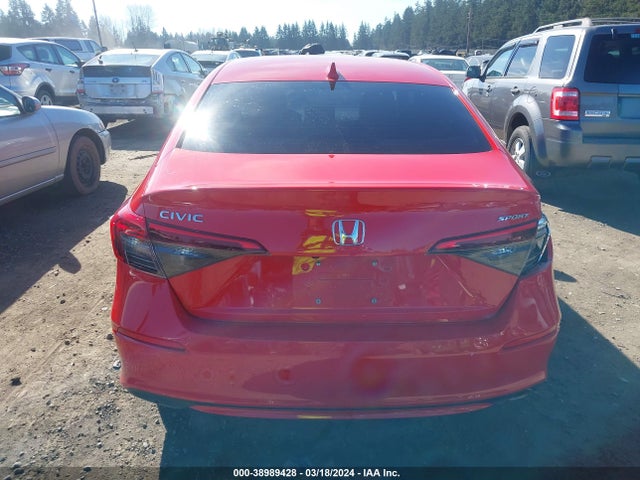 Honda Civic Sport 2022 2HGFE2F54NH551479 Image 16