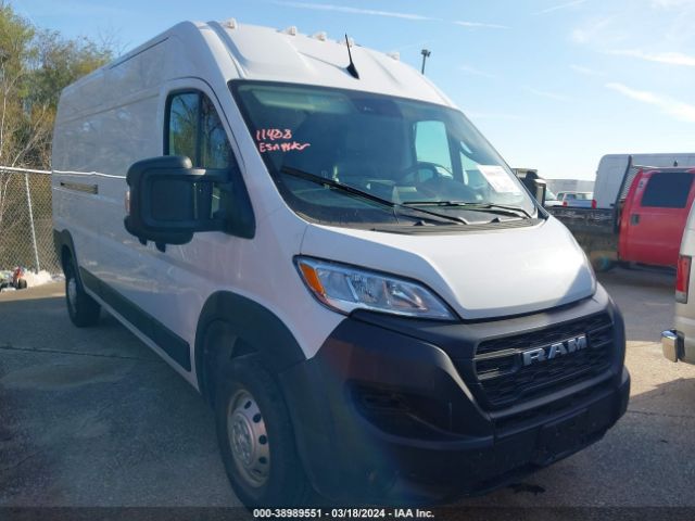 Auction sale of the 2023 Ram Promaster 2500 High Roof 159 Wb, vin: 3C6LRVDG4PE563696, lot number: 38989551