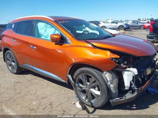 Nissan Murano Platinum 2019 5N1AZ2MJ0KN157540 main image