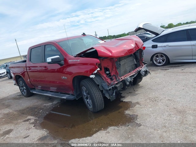 Chevrolet Silverado 1500 2wd  Short Bed Lt 2021 3GCPWCED4MG306968 zdjęcie główne