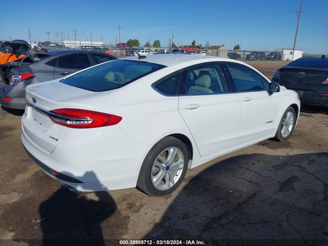 Ford Fusion Hybrid S 2018 3FA6P0UU4JR122385 Image 4