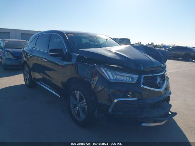 5J8YD3H31LL001010 Acura Mdx Standard