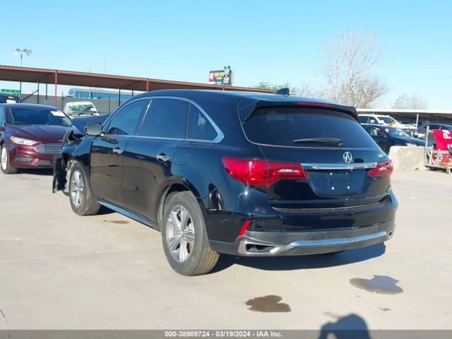 5J8YD3H31LL001010 Acura Mdx Standard