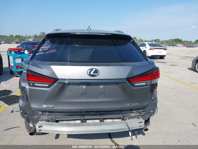 2T2YZMDAXNC321197 Lexus Rx 350 F Sport Handling