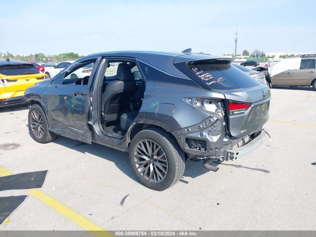 2T2YZMDAXNC321197 Lexus Rx 350 F Sport Handling