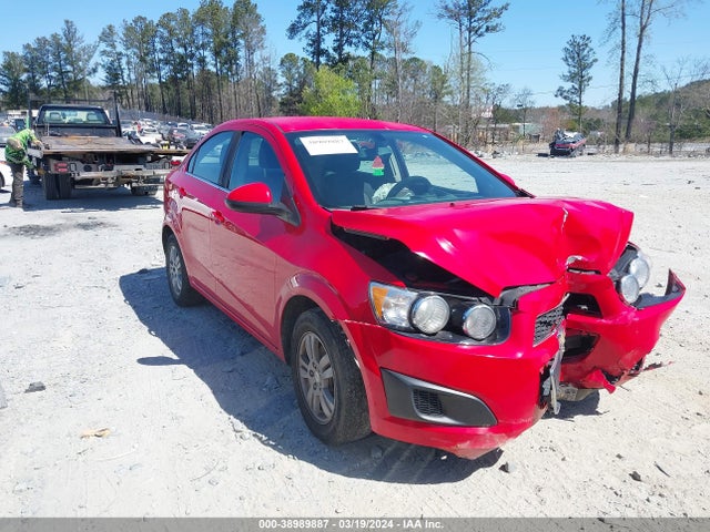 Chevrolet Sonic Lt Auto 2014 1G1JC5SH0E4170492 Image 1