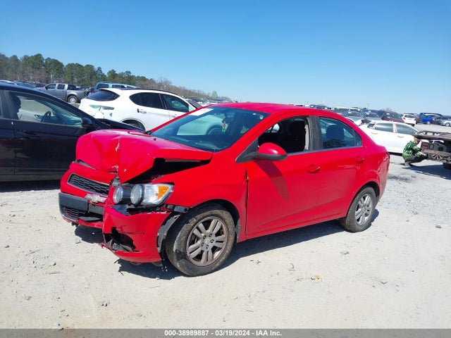 Chevrolet Sonic Lt Auto 2014 1G1JC5SH0E4170492 Image 2