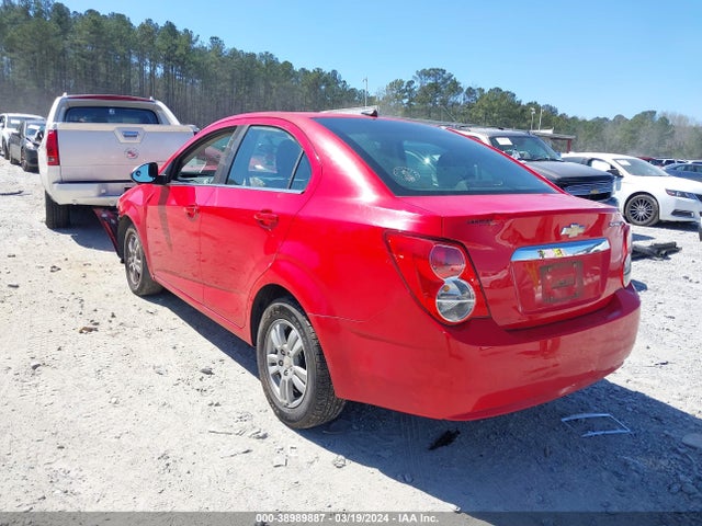Chevrolet Sonic Lt Auto 2014 1G1JC5SH0E4170492 Image 3