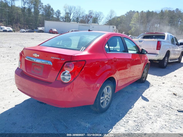 Chevrolet Sonic Lt Auto 2014 1G1JC5SH0E4170492 Image 4