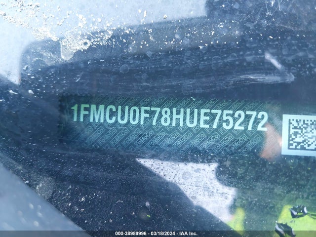 Ford ESCAPE S 2017 1FMCU0F78HUE75272 Image 9