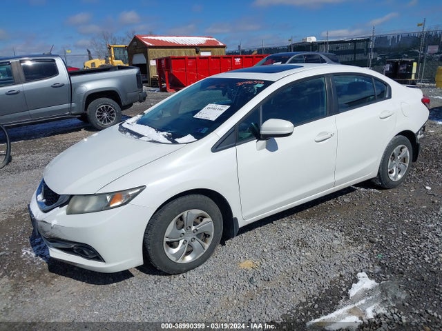 Honda Civic Ex-l 2014 19XFB2F94EE038786 Image 2