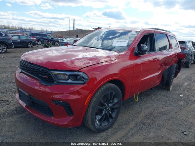 1C4RDJDG6MC578343 Dodge Durango Gt Plus Awd