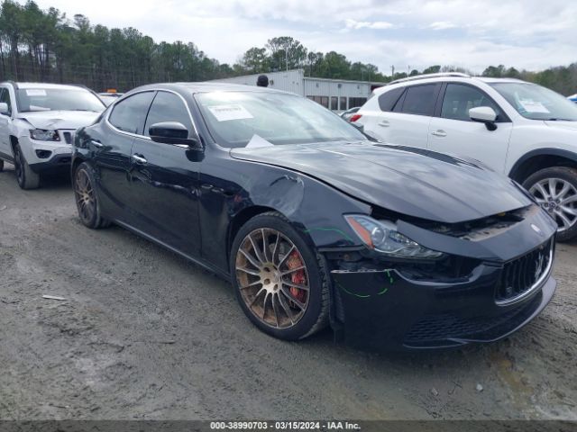 2017 MASERATI GHIBLI ZAM57RSS7H1217003