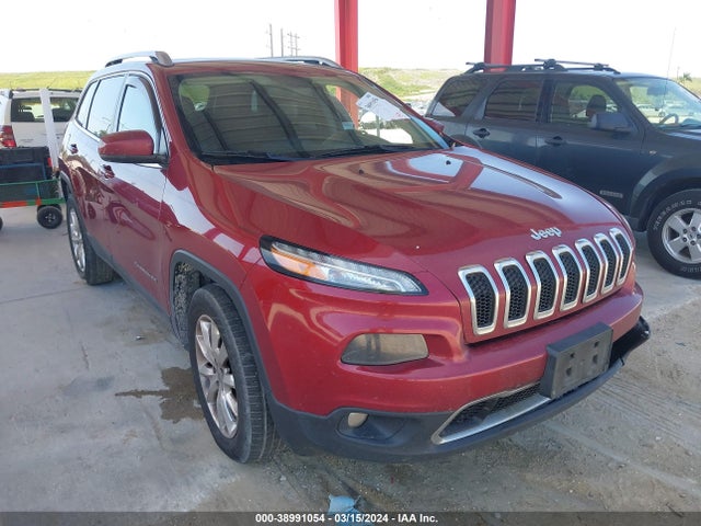 Jeep Cherokee Limited 2016 1C4PJMDB7GW186822 Image 1