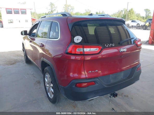 Jeep Cherokee Limited 2016 1C4PJMDB7GW186822 Image 3