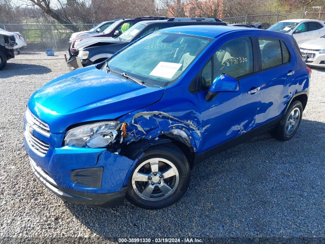 Chevrolet Trax 1ls 2016 KL7CJNSB9GB599000 Image 2
