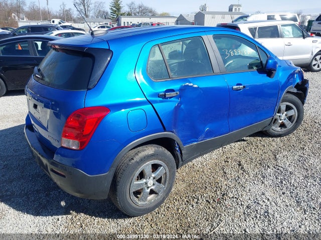Chevrolet Trax 1ls 2016 KL7CJNSB9GB599000 Image 4