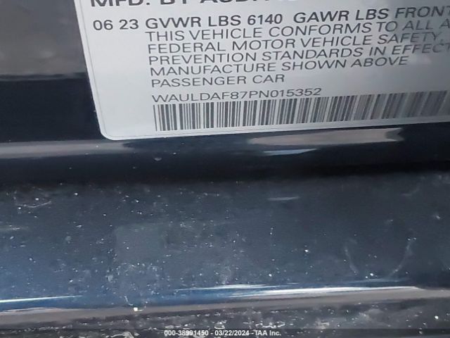 WAULDAF87PN015352 Audi A8 L 55 Tfsi Quattro Tiptronic