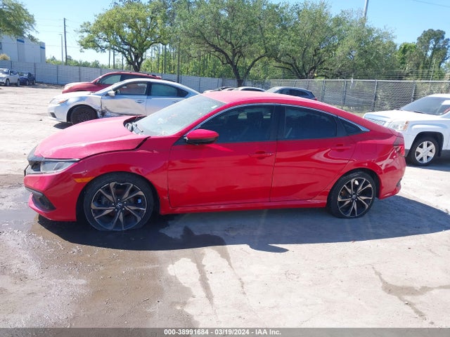 Honda Civic Sport 2019 2HGFC2F86KH516633 Image 13