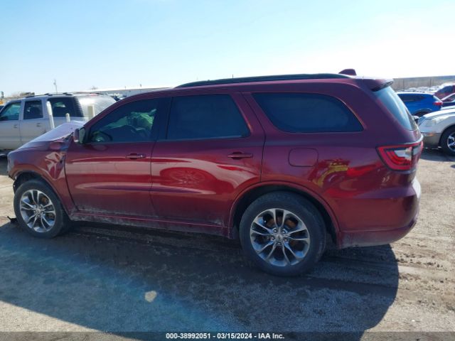1C4RDJDG9KC781191 Dodge Durango Gt Plus Awd