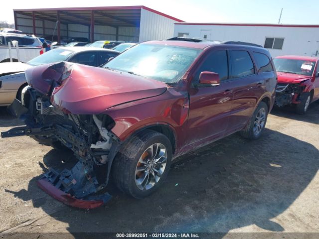 1C4RDJDG9KC781191 Dodge Durango Gt Plus Awd