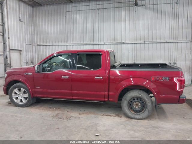 1FTEW1EG0FFA39869 Ford F-150 Platinum