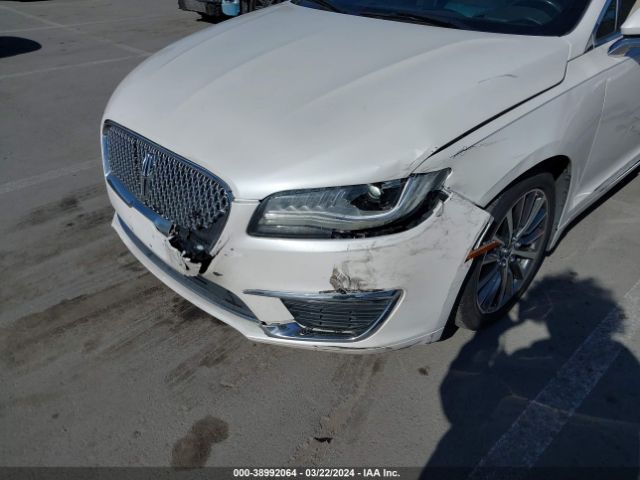3LN6L5KU9HR615846 Lincoln Mkz Hybrid Premiere