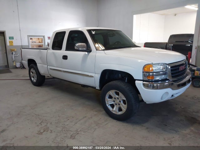 2004 Gmc Sierra 1500 Sle მანქანა იყიდება აუქციონზე, vin: 2GTEK19TX41164370, აუქციონის ნომერი: 38992187
