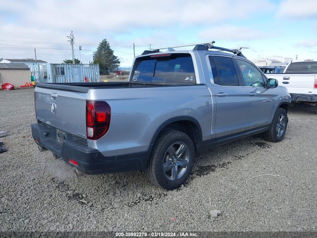 Honda Ridgeline Rtl 2022 5FPYK3F55NB000545 Image 4