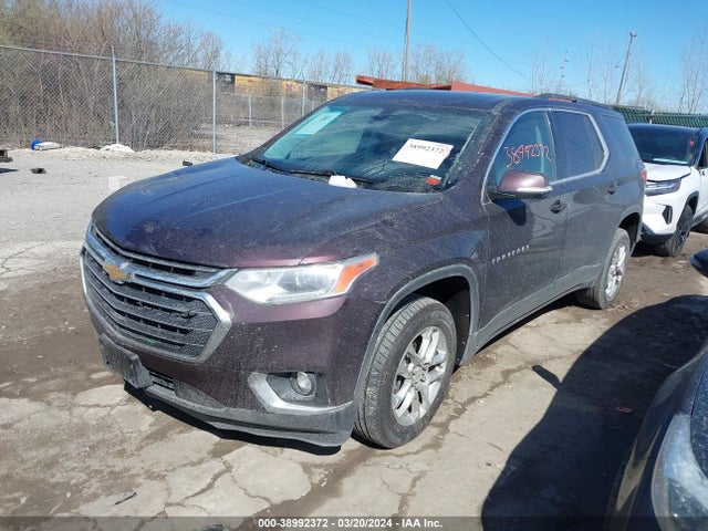 Chevrolet Traverse 1lt 2019 1GNERGKW6KJ144257 Image 2