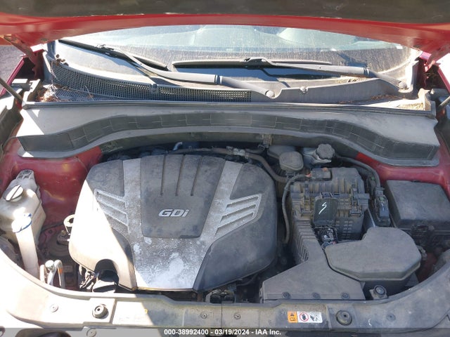 KIA Sorento Lx V6 2014 5XYKTDA77EG509684 Image 10