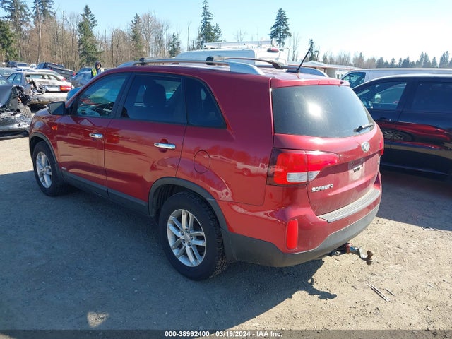 KIA Sorento Lx V6 2014 5XYKTDA77EG509684 Image 3