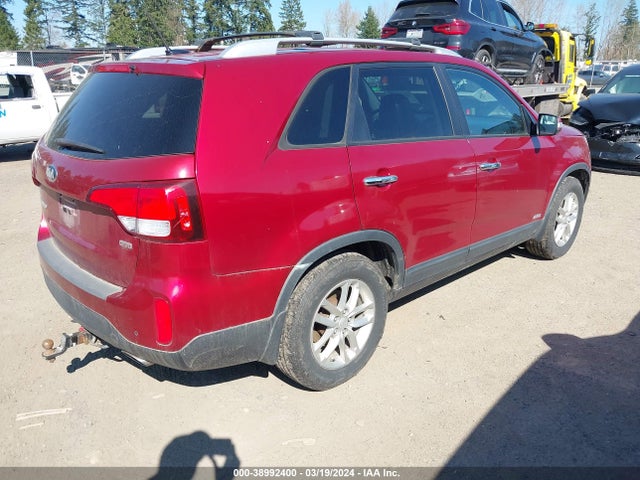 KIA Sorento Lx V6 2014 5XYKTDA77EG509684 Image 4