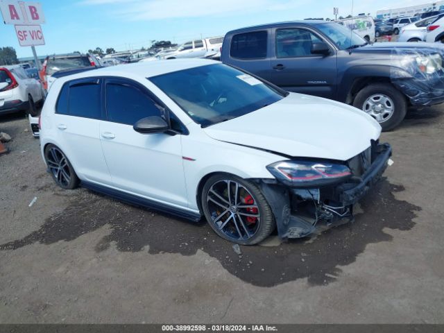 38992598 :رقم المزاد ، 3VW447AU9JM278827 vin ، 2018 Volkswagen Golf Gti 2.0t Autobahn/2.0t S/2.0t Se مزاد بيع