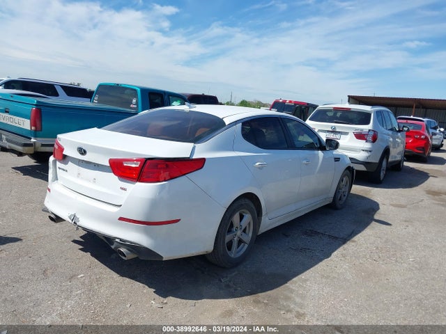 KIA Optima Lx 2014 5XXGM4A7XEG271370 Image 4