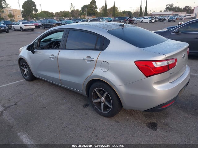 KIA RIO LX 2014 KNADM4A32E6341309 Image 3