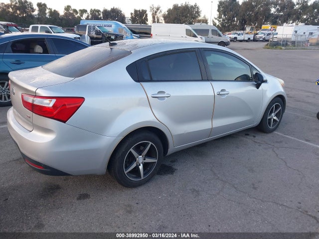 KIA RIO LX 2014 KNADM4A32E6341309 Image 4