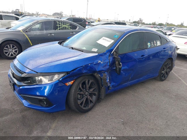Honda Civic Sport 2019 19XFC2F81KE212751 Image 2