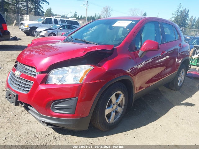 Chevrolet Trax 1ls 2015 KL7CJPSB1FB070733 Image 2